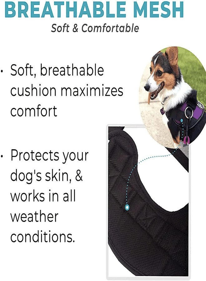 KIKA Dog Harness, No-Pull Reflective Dog Vest, Breathable Adjustable Pet Harness with Handle for Outdoor Walking - No More Pulling, Tugging or Choking,Black - Image 4
